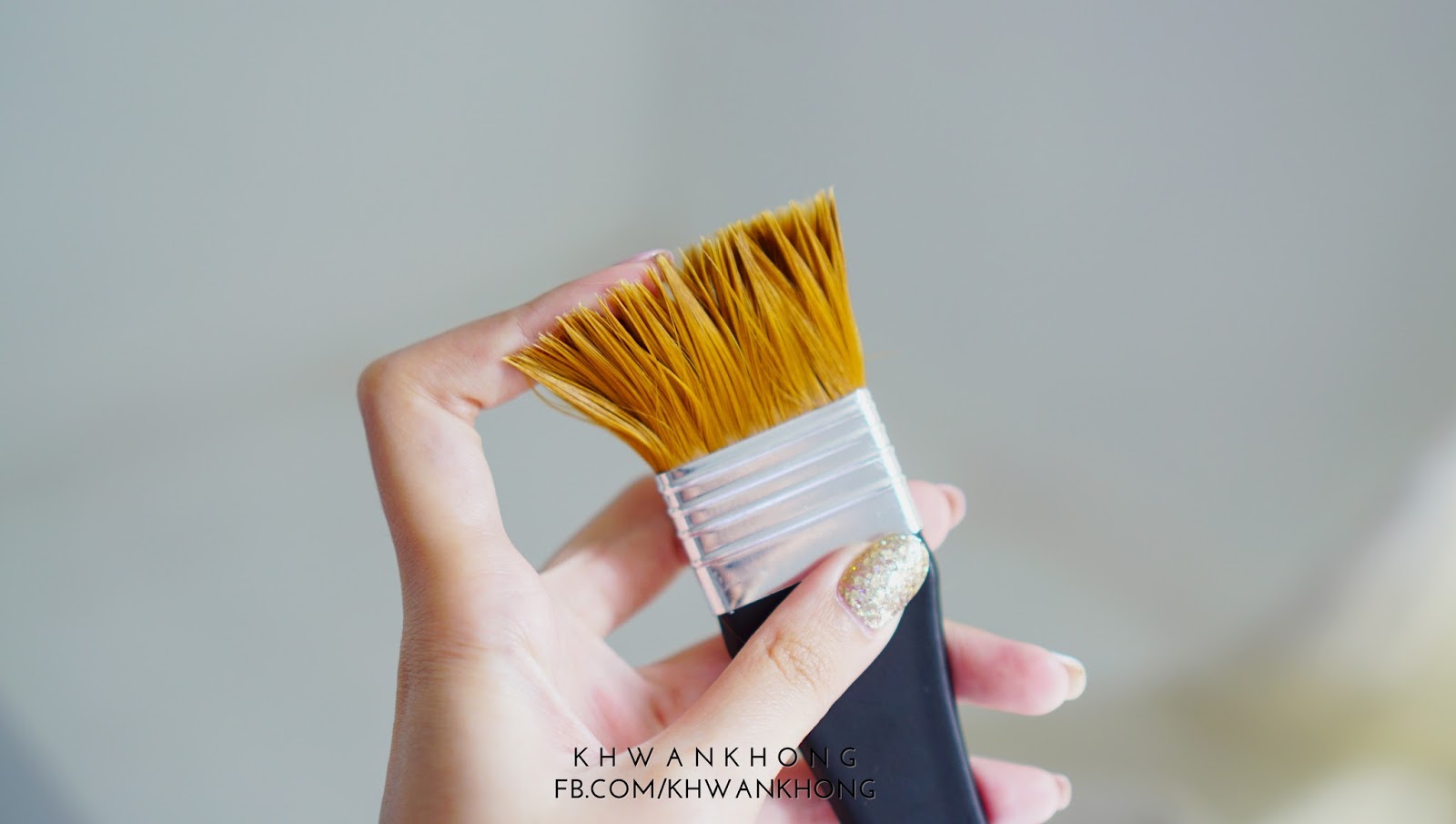 Khongkhwan ทดสอบ Pantene 3 Minutes Miracle กับแปรงทาสี นุ่มขึ้นจริงไหม?