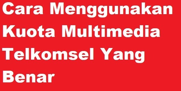Kuota Musik Telkomsel Untuk Aplikasi Apa Saja / Cara