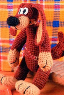 PATRON GRATIS PERRO AMIGURUMI