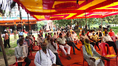 Gaya: किसानों को मिला मृदा स्वास्थ्य कार्ड, President, Lokayukta, Bihar Justice Shyam Kishore Sharma, Farmers got soil health card, anjnewsmedia