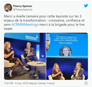 Relation client et marketing CRM Meetings 2019