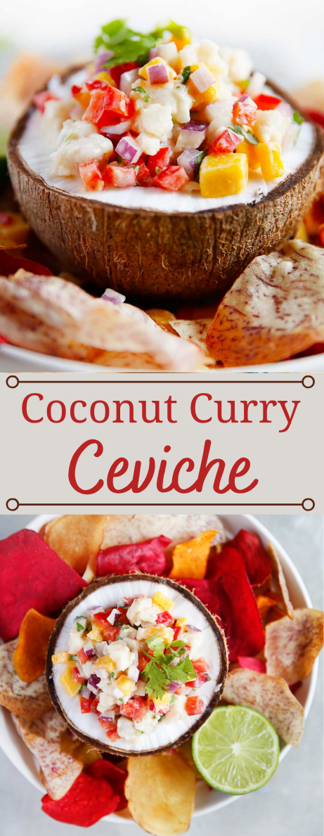 COCONUT CURRY CEVICHE & SAN FRAN BLOGGER TRIP #dinner #coconut #recipes #healthy #easy