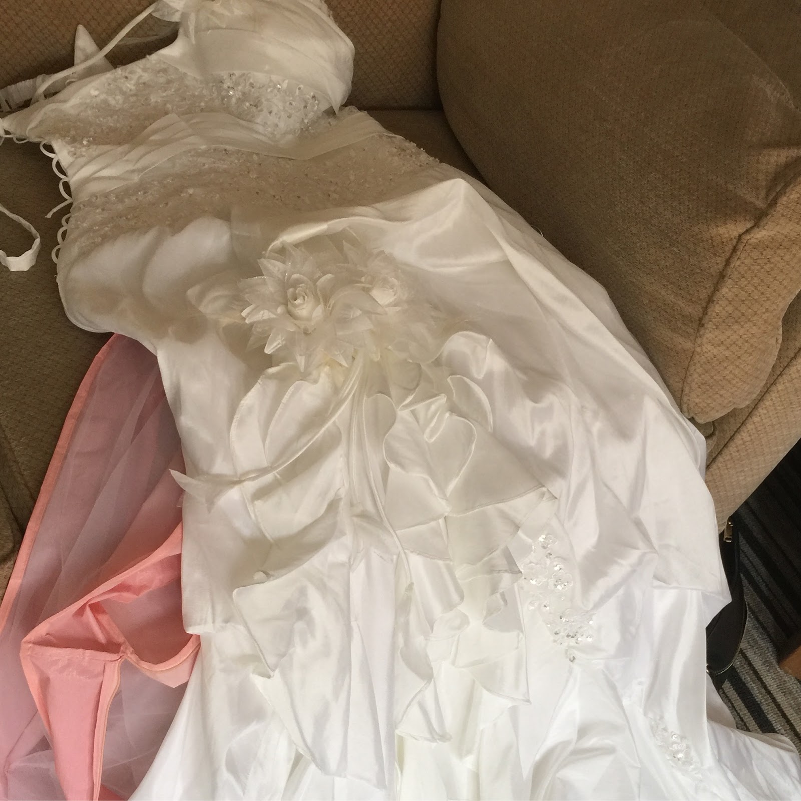 My wedding dress doesn't fit! Louise Usher