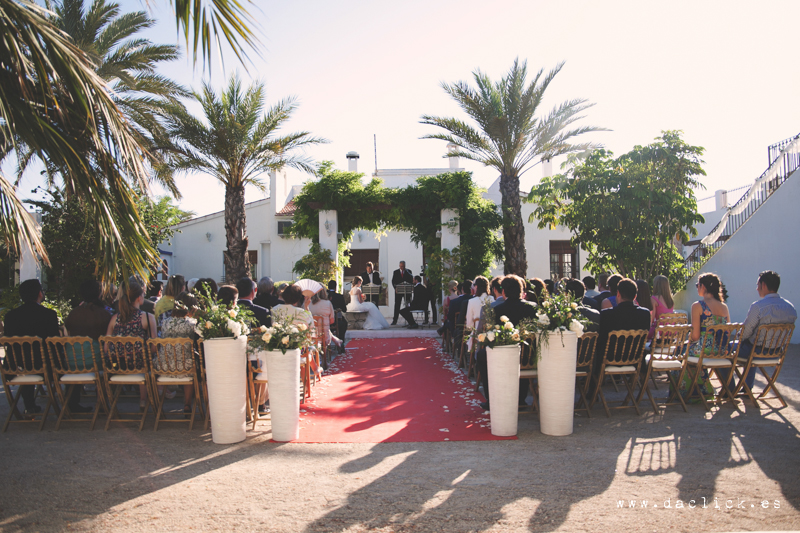 boda en el huerto de la luz Elche