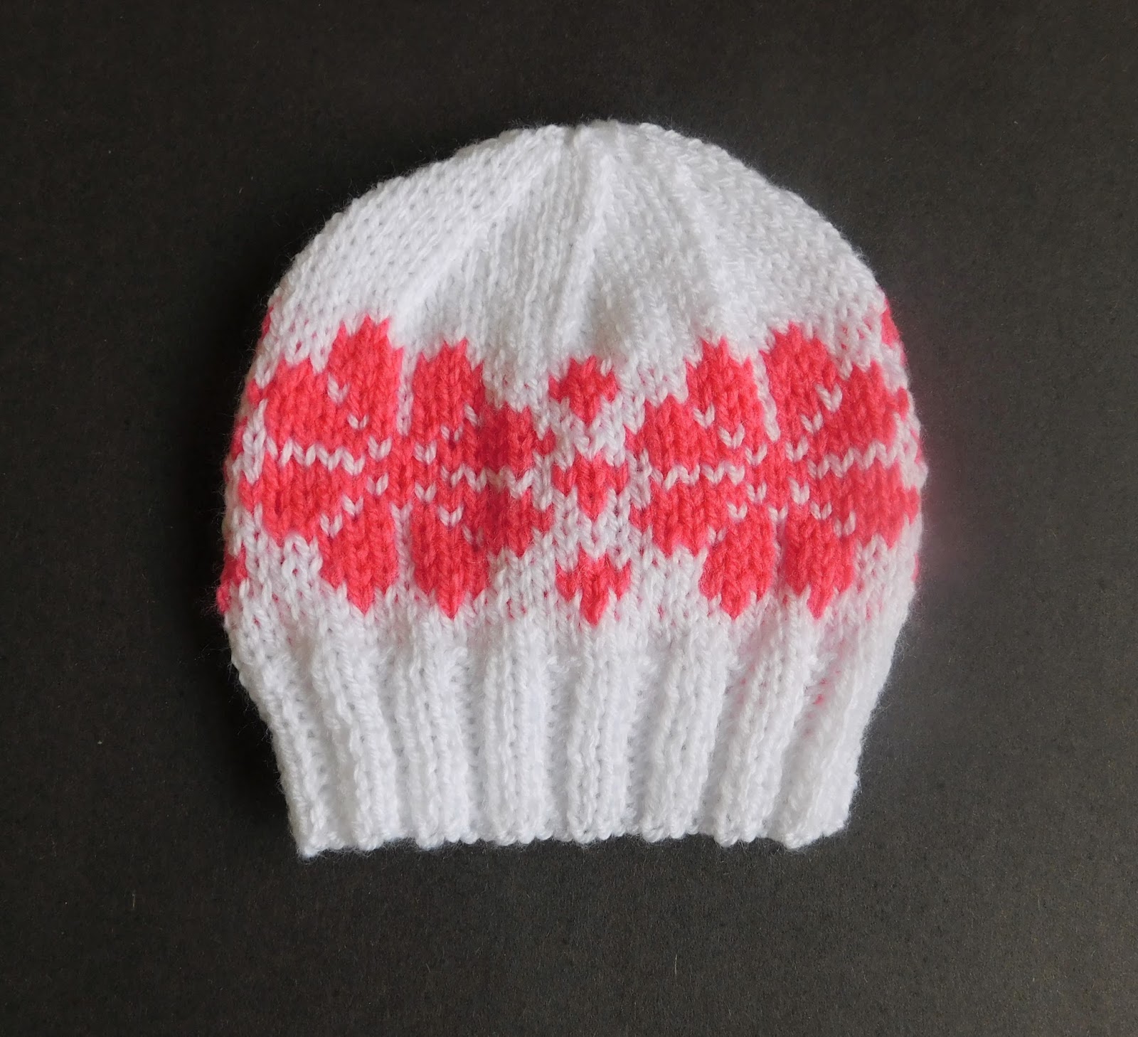 Marianna's Lazy Daisy Days 'Fair Isle' Flower Baby Hat