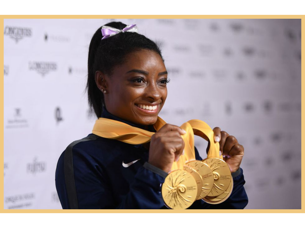Simone Biles, championne inspirante en couverture de Vogue