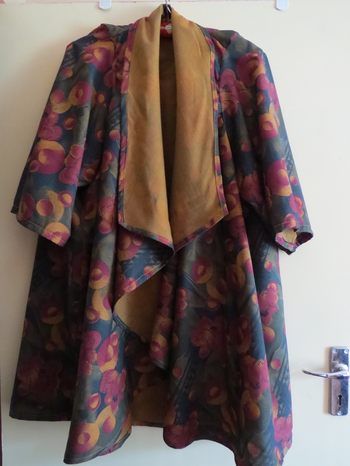A Pretty Talent Blog: Sewing A Jacket With A Draped Lapel