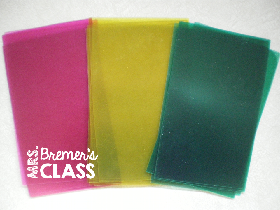 Mrs. Bremer's Class Classroom Hack for Teachers DIY Highlighting Cards