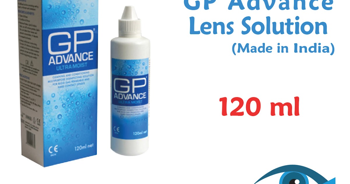 GP Advance Ultra Moist Contact Lens Solution for Scleral & Rigid
