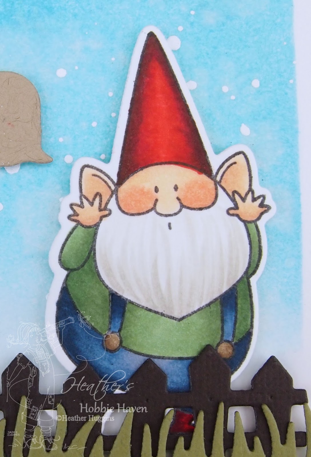 Heather's Hobbie Haven: Color Wednesday - You Gnome Me 1