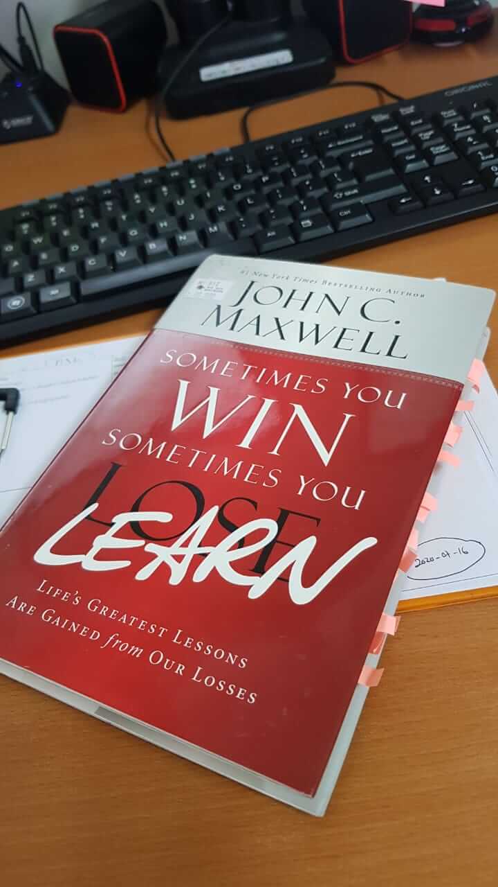 Buku Sometimes You Win, Sometimes You Learn