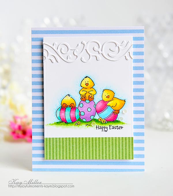 My Joyful Moments Happy Easter With Penny Black