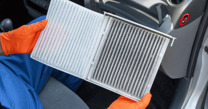 Changing cabin air filter (Under Dash Type) - Autocar-Inspection