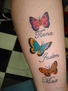 Butterflies Tatto on Beautiful Butterfly Tattoos Pictures