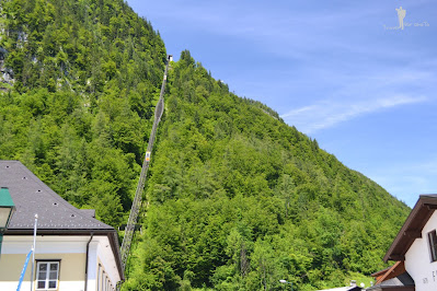 Funicularul spre Salzwelten