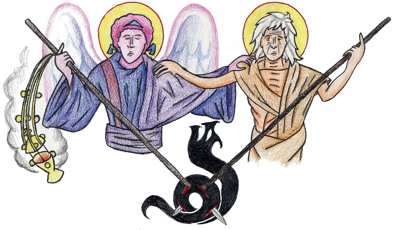 Bible Illustrated Mark 9 28 29 bible-illustrated-mark-9-28-29