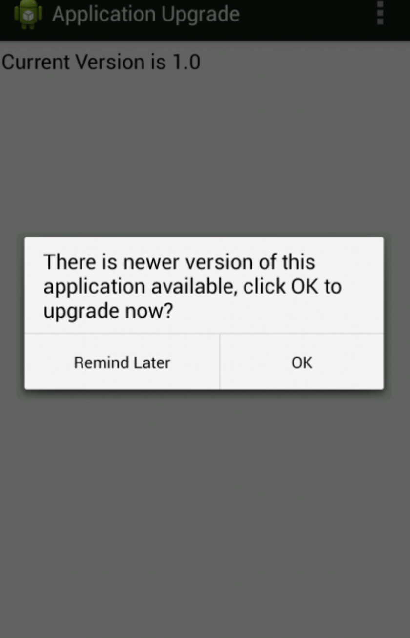 Force Update Of An Android App When A New Version Is Available – ZCIKEO