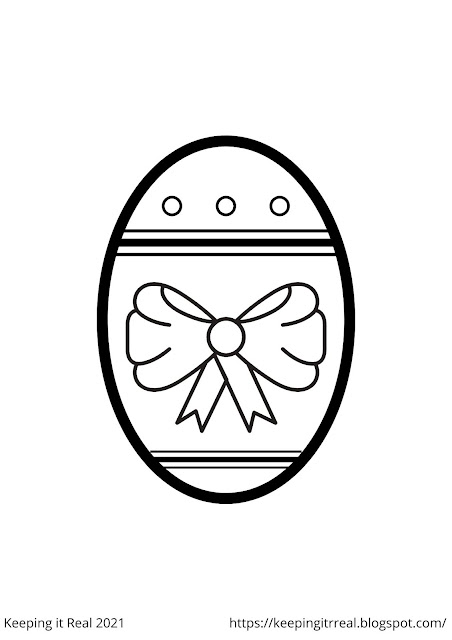Easter Eggs Coloring Pages - free printable