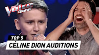 INCREDIBLE CÉLINE DION Blind Auditions in The Voice Kids