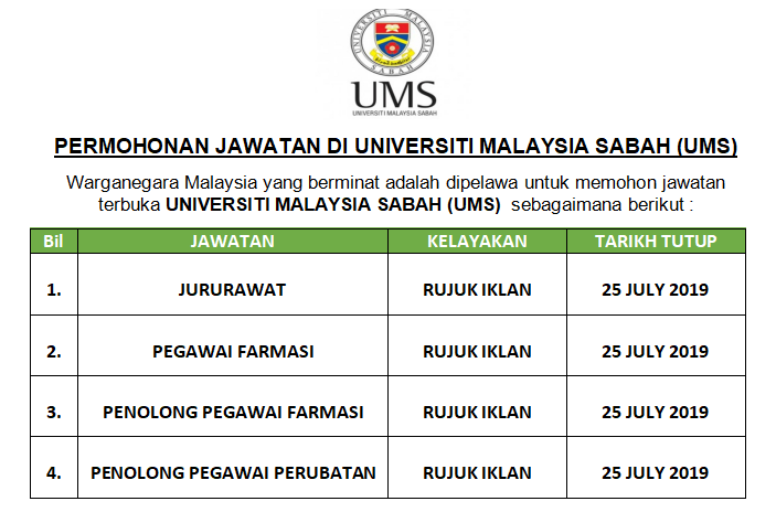 Ums semakan temuduga