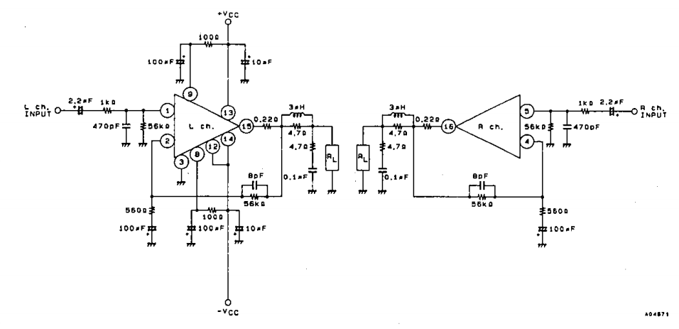 Tda7294 Subwoofer Amplifier Circuit Diagram : Simple Audio Amplifiers