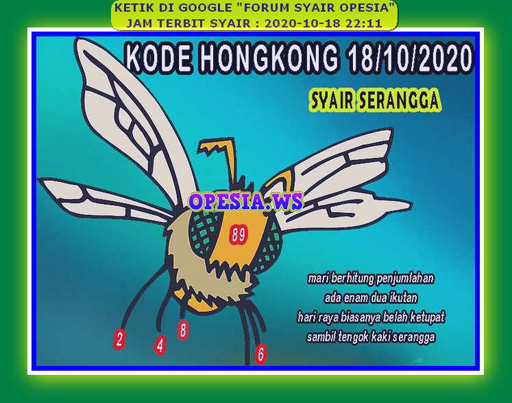 1 New Message Kode Syair Hongkong 18 Oktober 2020 Forum Syair Togel Hongkong Singapura Sydney