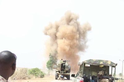 2aa Two Generals survive IED attack by Boko Haram members in Borno
