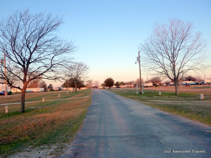 Our Awesome Travels A great day here in Thackerville Oklahoma