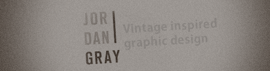 Jordan Gray: Vintage inspired graphic design