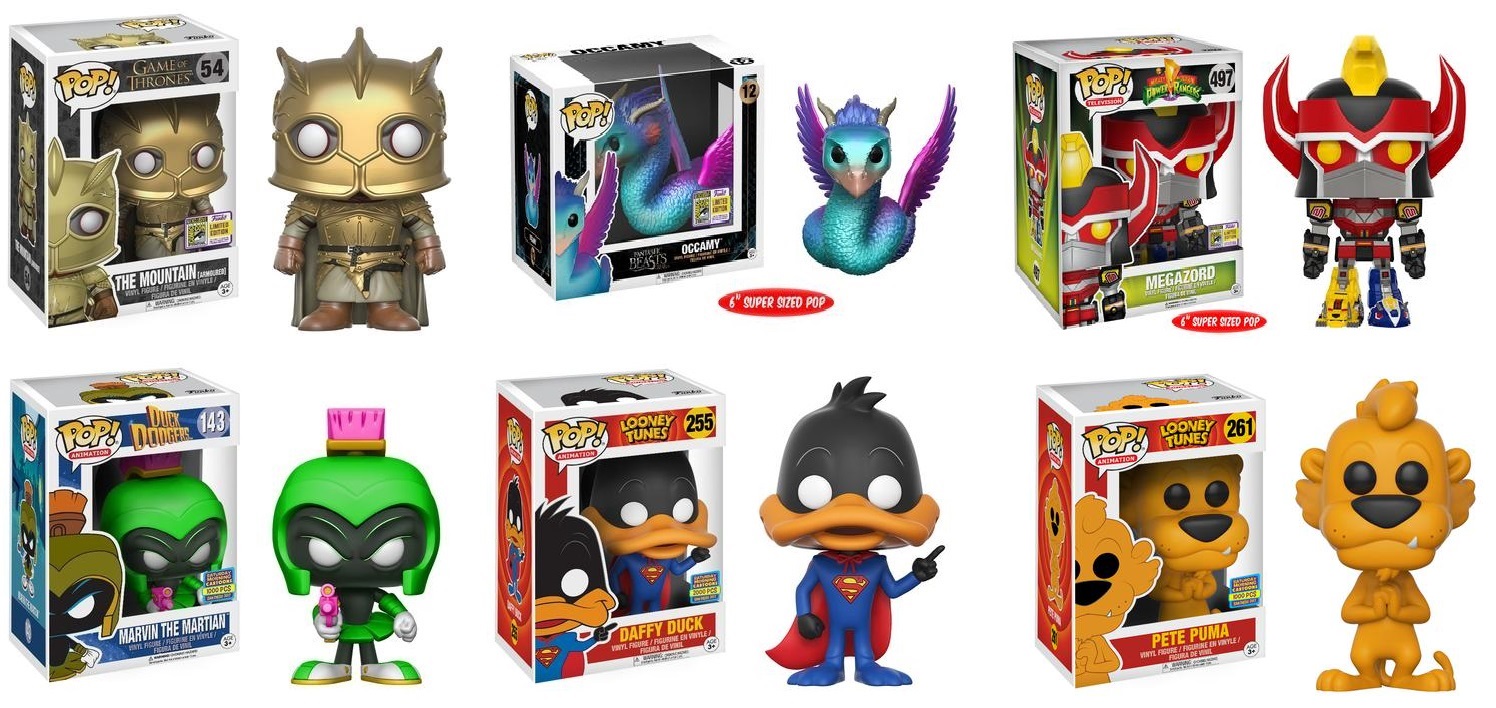 Conheça os exclusivos Funko na SDCC GeekBlast