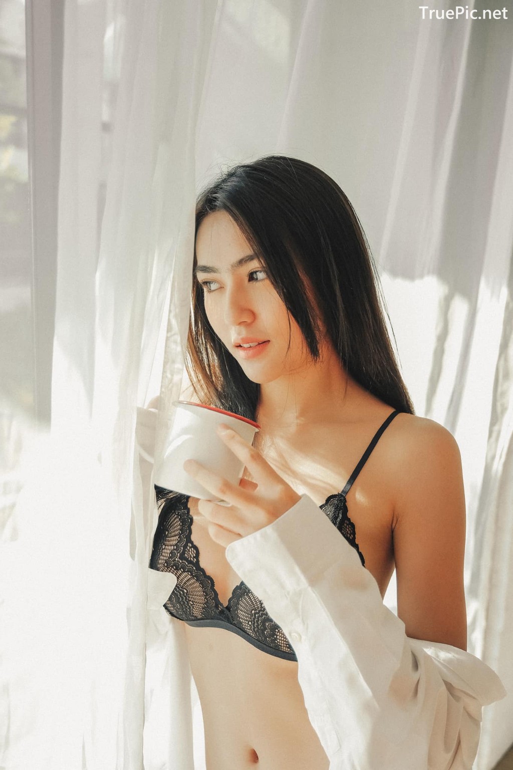 Image Thailand Sexy Model – Baifern Rinrucha Kamnark – Black Lingerie - TruePic.net - Picture-25