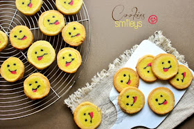cookie qui tire la langue / tongue smiley cookies