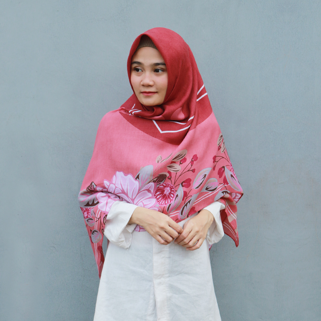 Cara Memakai Hijab Segi Empat Baby AE Cara Memakai Hijab Segi Empat Baby AE