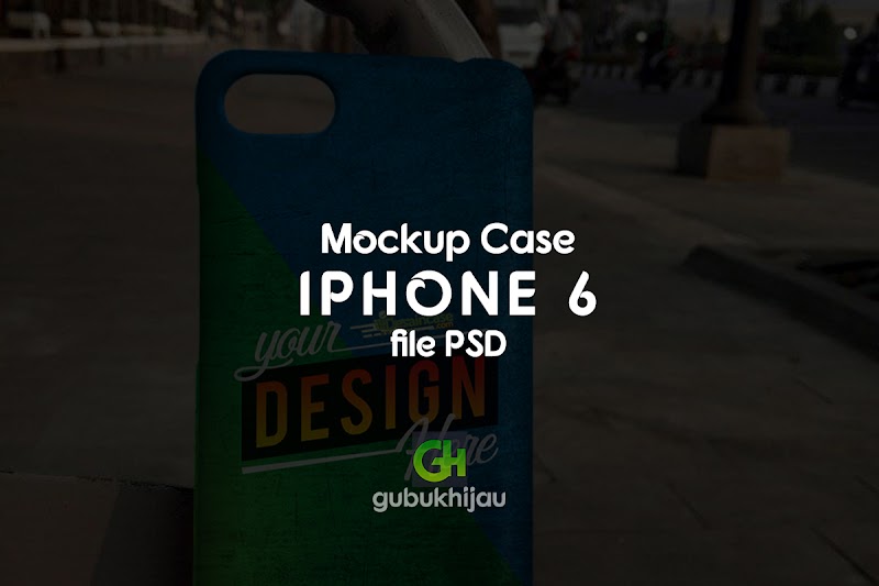 Mockup Case iphone 6 