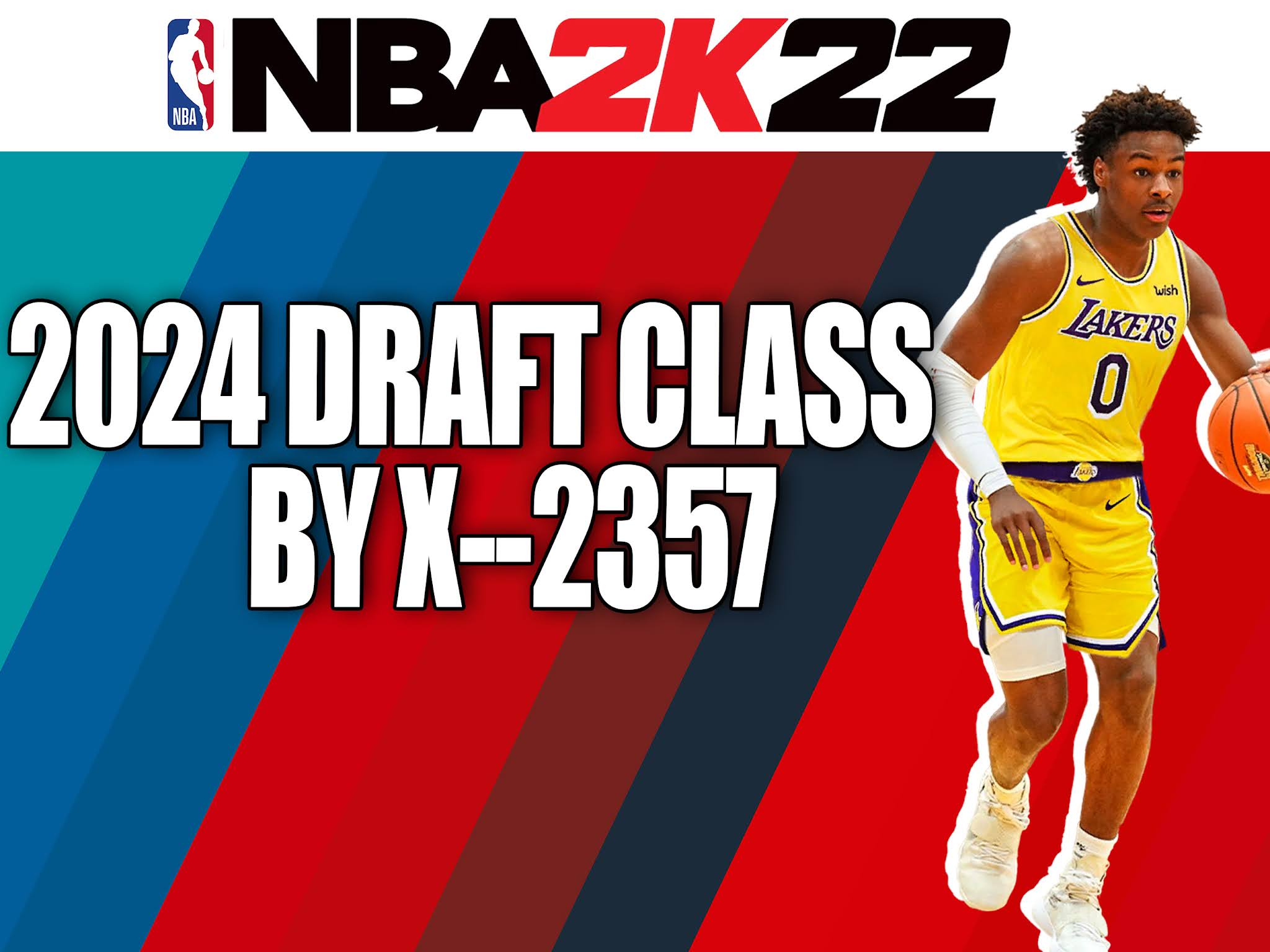 NBA 2K22 2024 Draft Class by X2357