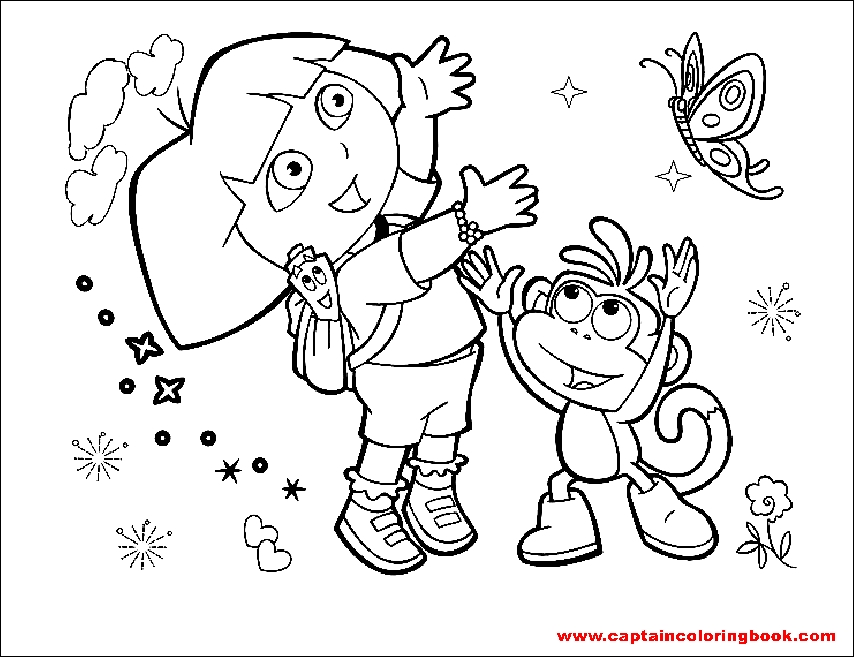 Nickelodeon Jr Coloring Pages