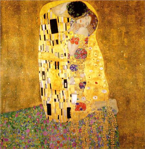The kiss | Gustav Klimt / Hiller Goodspeed