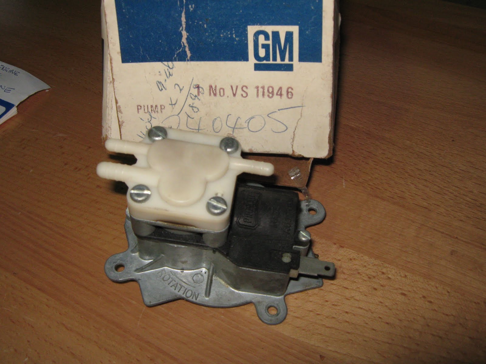HQ Date codes & point of interest. Preslite wiper motor