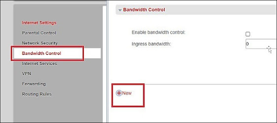 Bandwidth Control