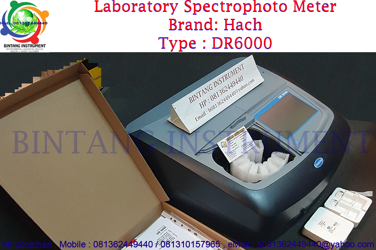 BINTANG INSTRUMENT 081362449440 Jual HACH DR6000 Jual Hach DR6000