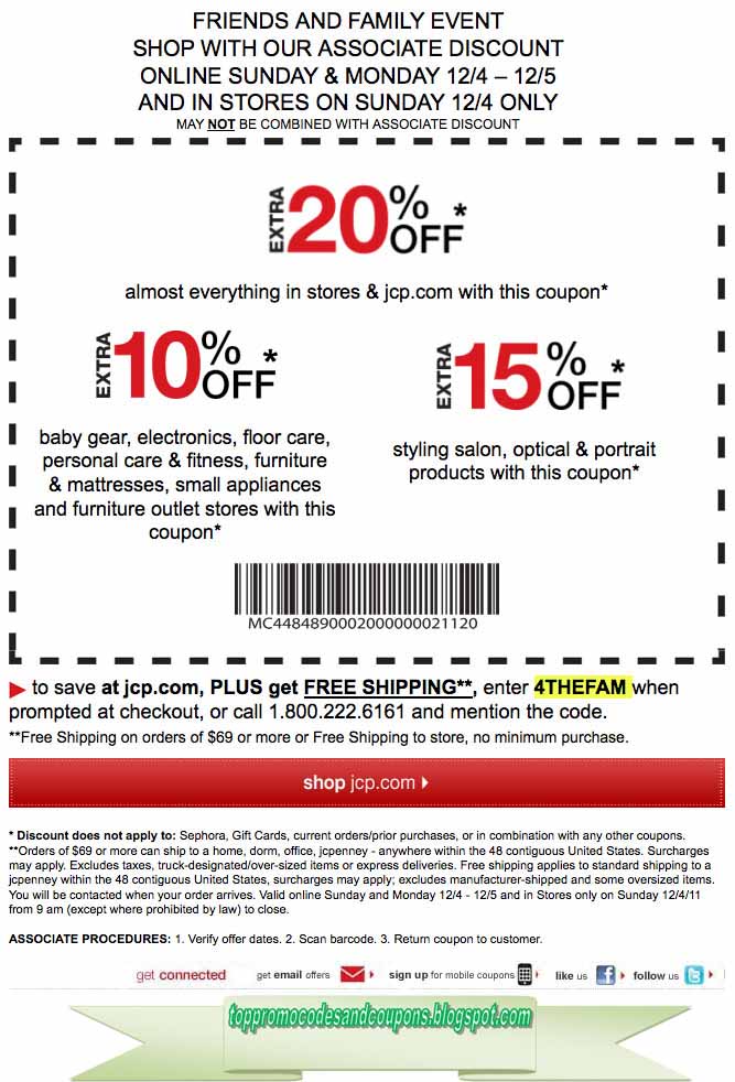 Free Promo Codes and Coupons 2023 JcPenney Coupons