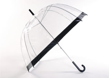 Paraguas transparentes – Cara