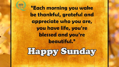 Happy Sunday Quotes Images