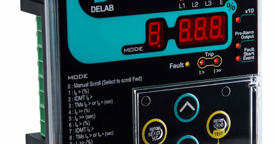 How To Set Delab DP34 Combined Overcurrent & Earth Fault Relay