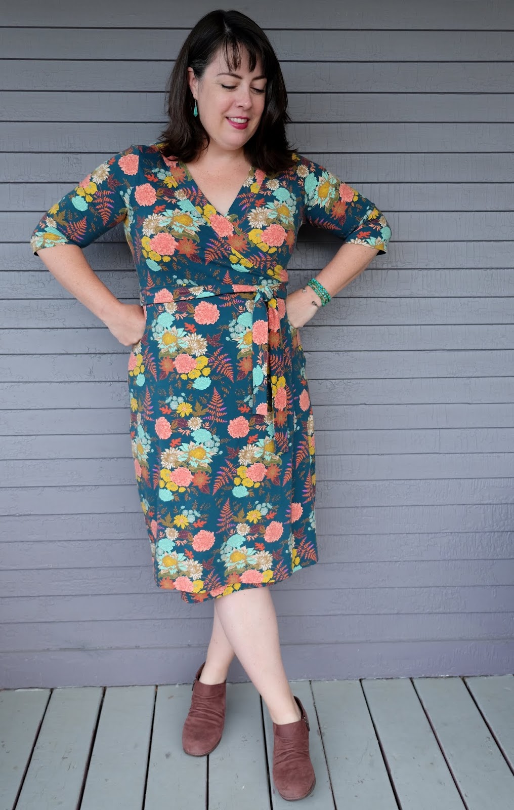 Cookin' & Craftin' Sew Your Hart Out September Appleton Dress in