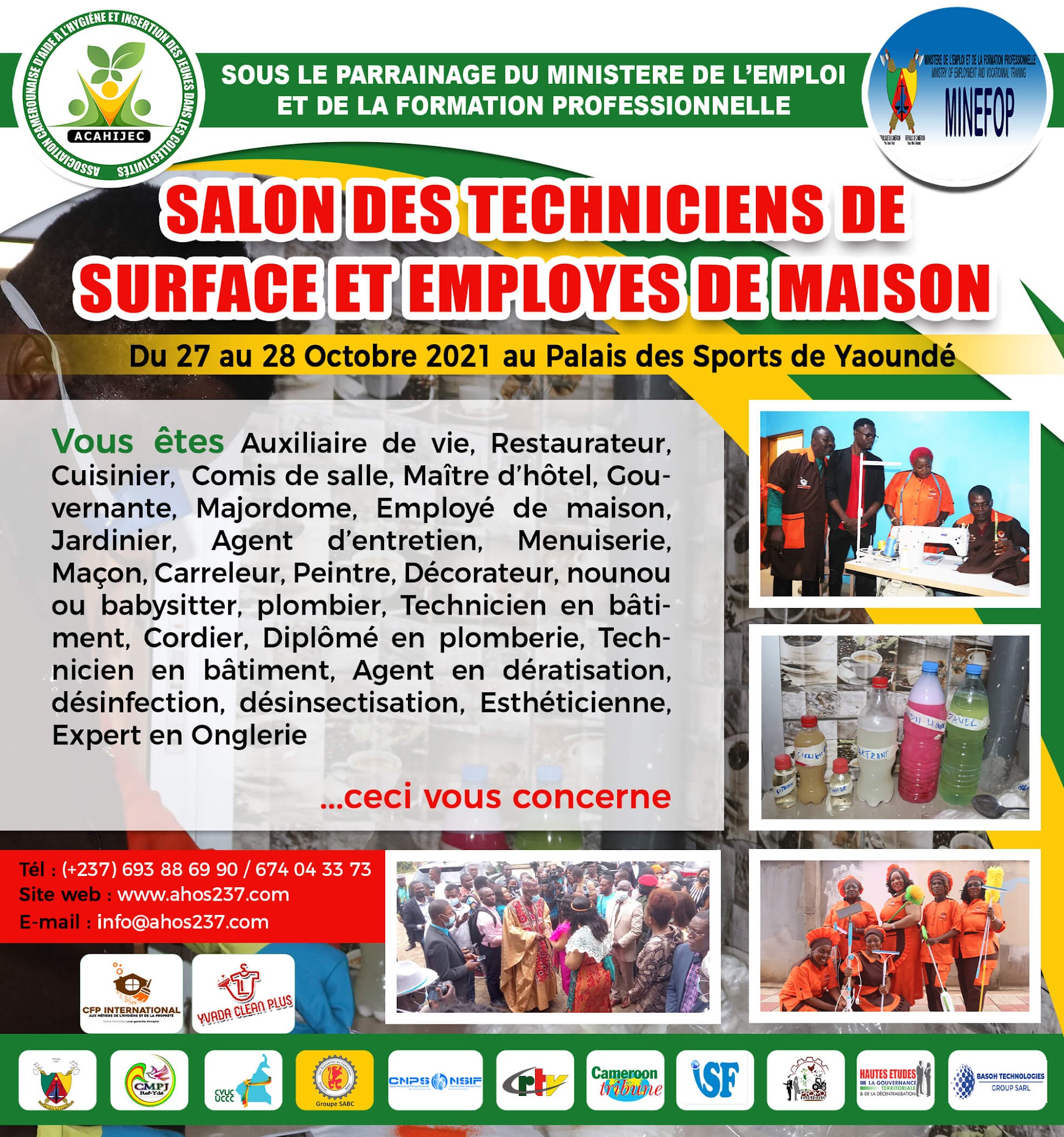 Salon des Techniciens de Surface et Employés de maison 2021