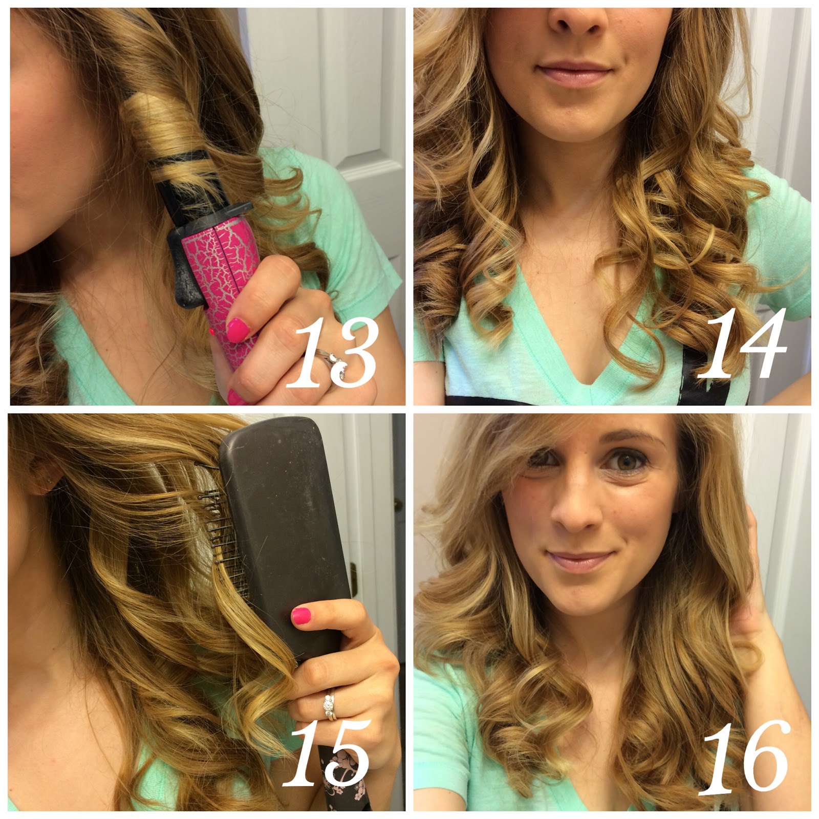 Soft Curls Hair Tutorial The Dainty Darling