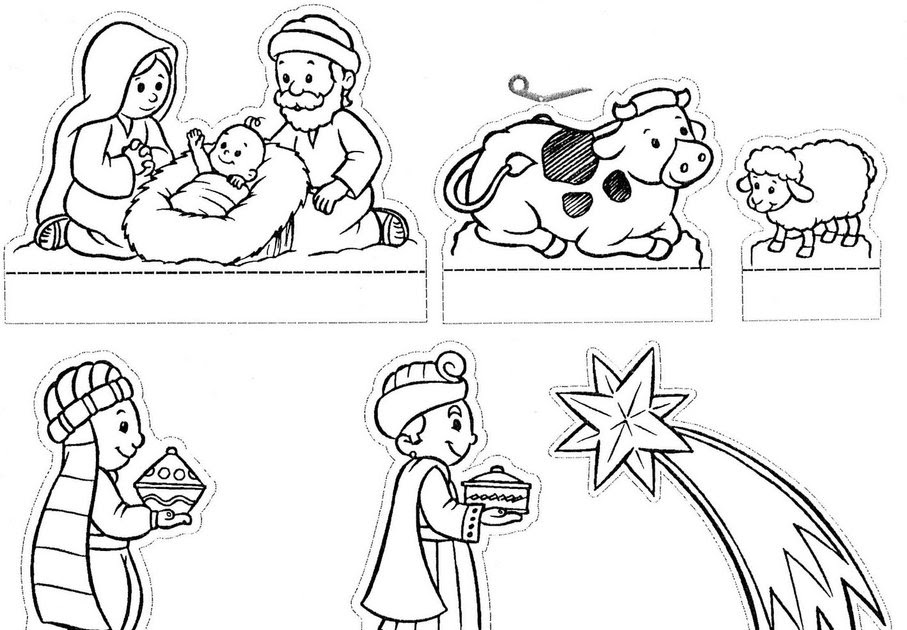 Personnage Creche De Noel A Imprimer 2025 Allina Selestina