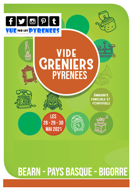 Vide greniers des Pyrénées Mai 2021