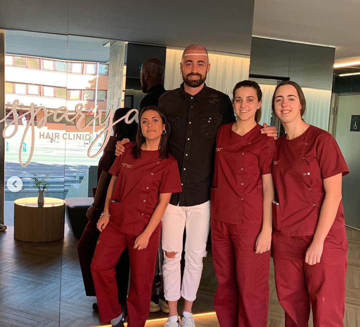 Ronaldo Effect Juventus Goal Keeper Undergoes Hair Transplant In Cristiano Ronaldo 39 S Clinic